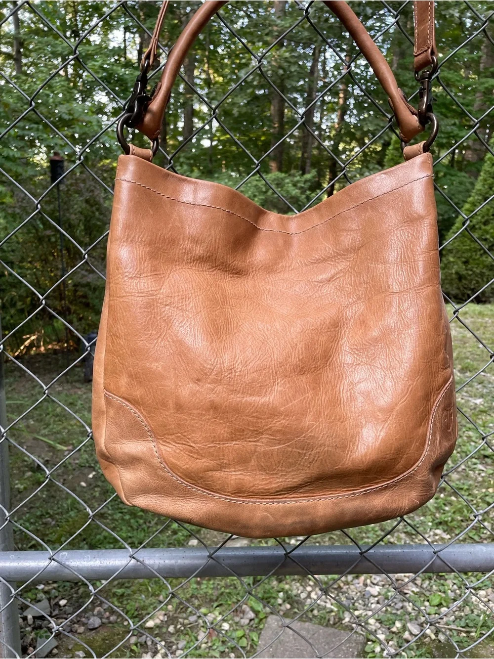 Frye Melissa Hobo Leather Bag